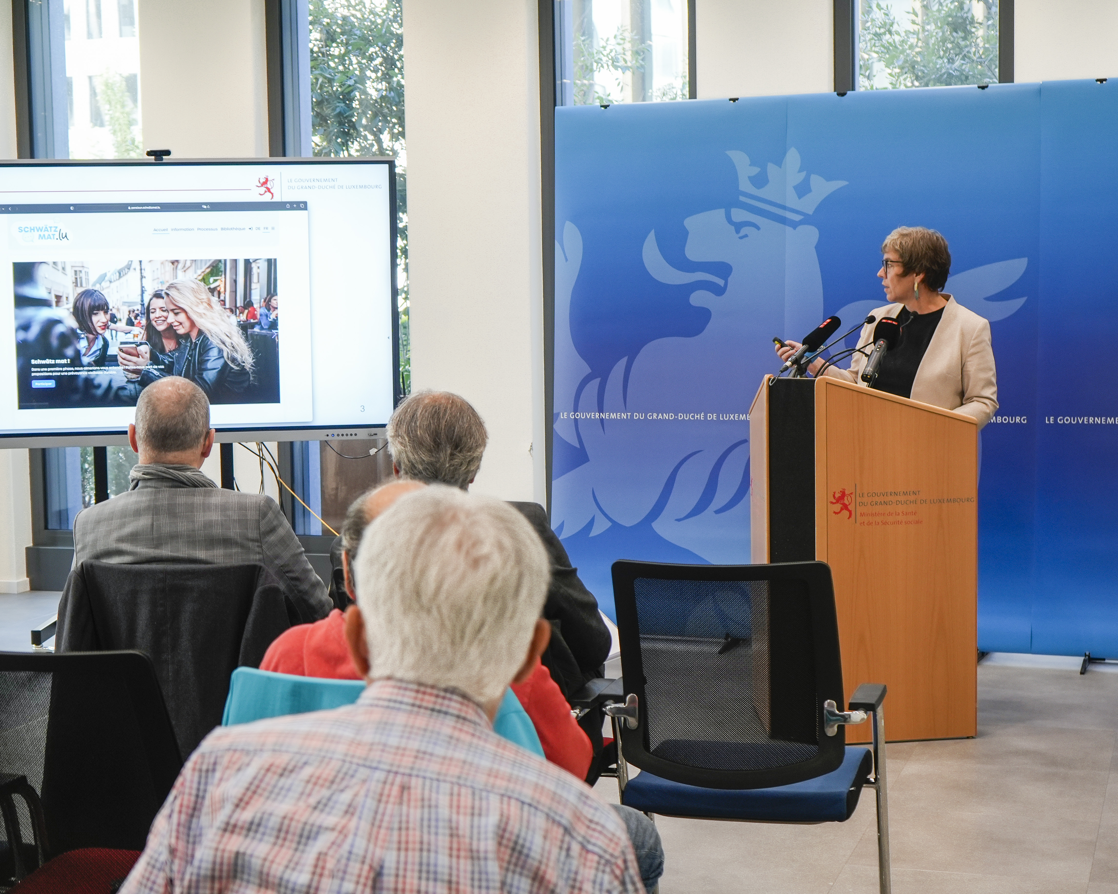 Pressekonferenz zur Vorstellung der Platform 